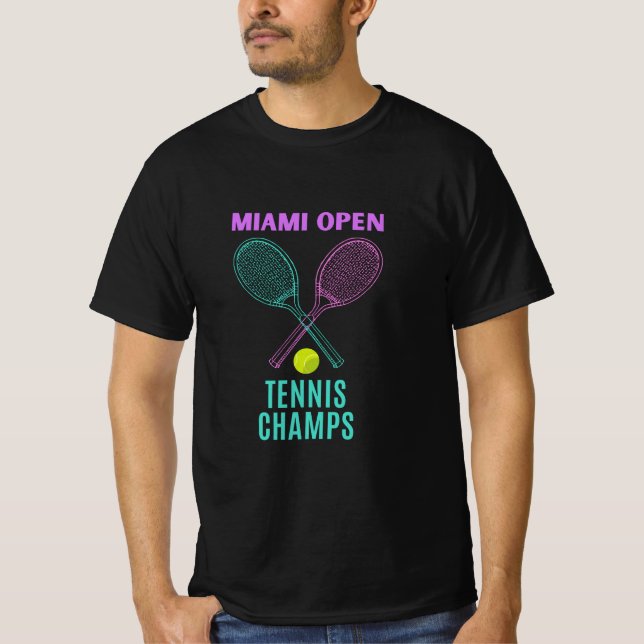 Miani Open Tennis Champs T-Shirt (Front)