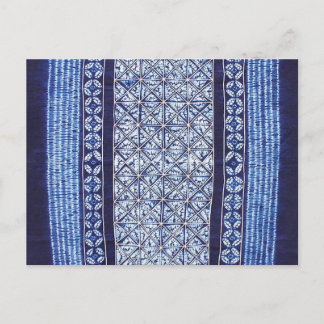 Miao Indigo Tie-Dye #5 Postcard