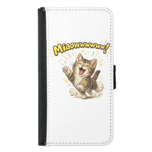 Miaowwwww!   Funny Cat Phone Case for Cat Lovers