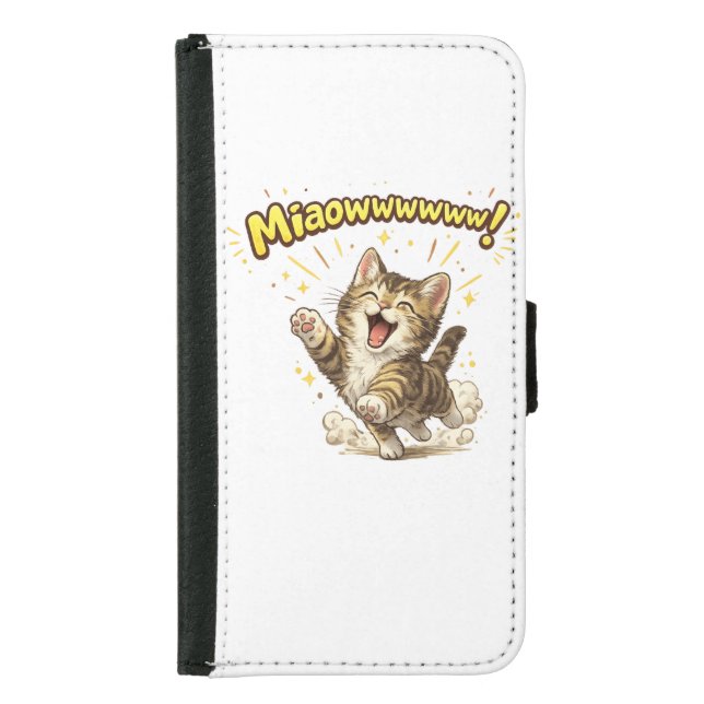 Miaowwwww! | Funny Cat Phone Case for Cat Lovers (Front)