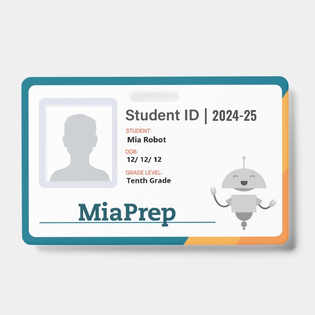 MiaPrep Badge (Front)
