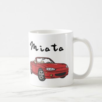 Miata Coffee Mug by ShowMeWrappers at Zazzle