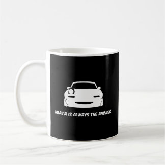 Miata Is Always The Answer Coffee Mug
