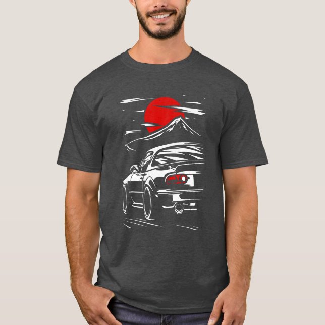 Miata m5 JDM car gift T-Shirt (Front)