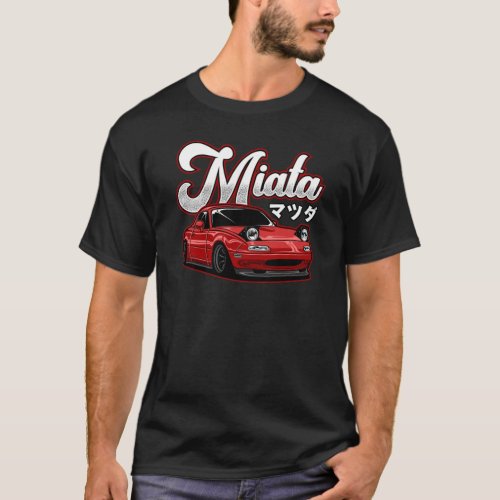 Miata MX_5 NA Red TShirt Essential T_Shirt