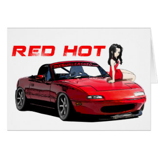 Miata MX-5 Red Hot Cards