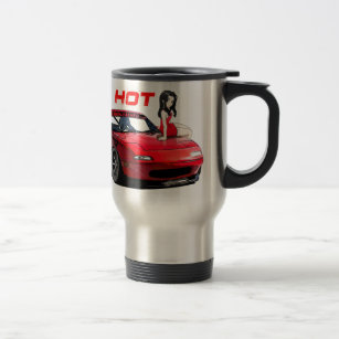 Miata MX-5 Red Hot Travel Mug