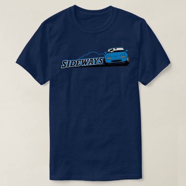 Miata Sideways T-Shirt (Design Front)