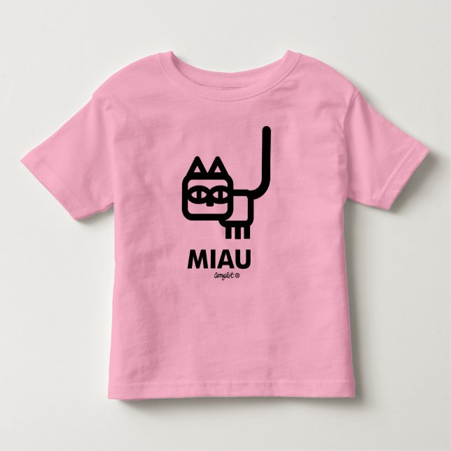 Miau Toddler T-shirt (Front)