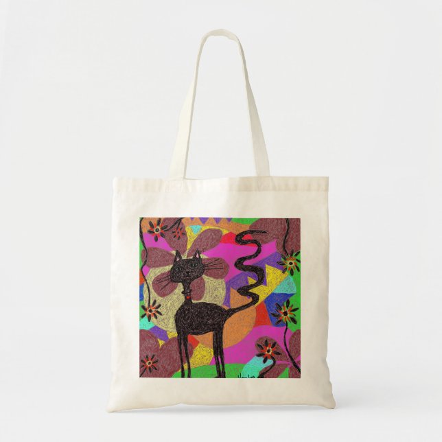 Miaur stock market! tote bag (Front)
