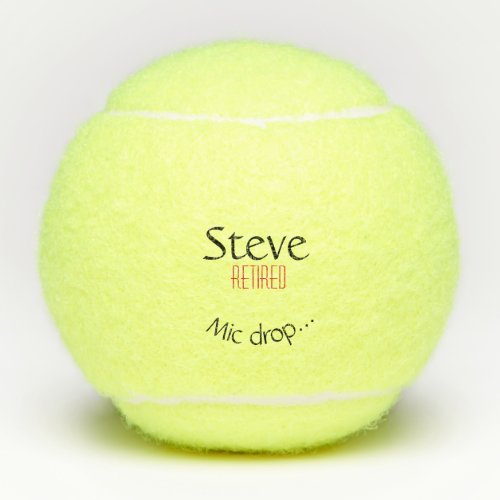 Mic Crop Retirement Tennis Balls