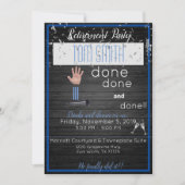 Mic Drop Retirement Black and Blue (Front)