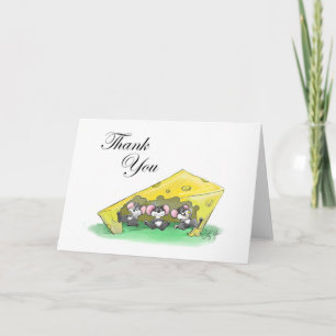 Mic, Mac And Moe’s Feast Of Thanksgiving Card