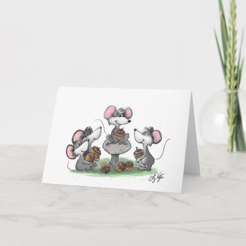 Mic Mac and Moes Happy Fathers Day Illustration Card