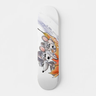Mic, Mac And Moe's Winter Holiday Skateboard Deck