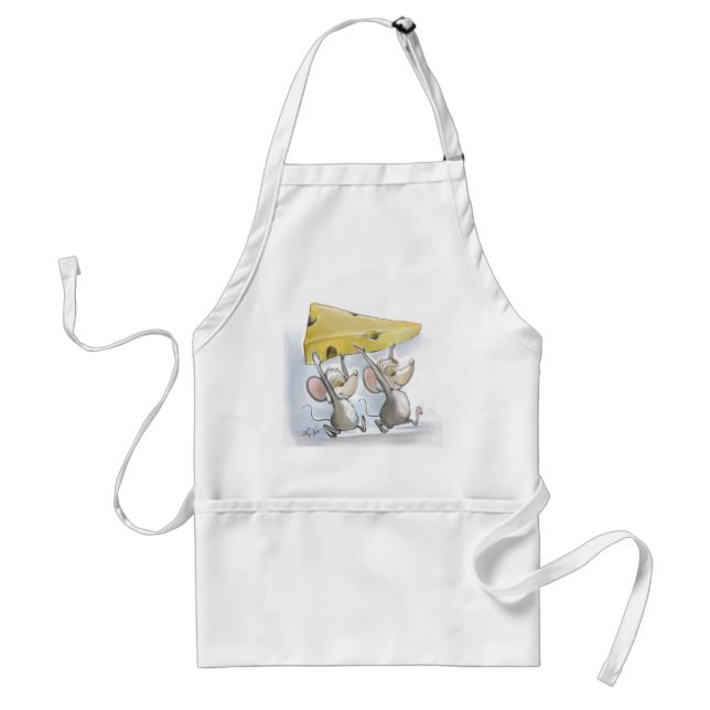 Mic & Mac Bringing In The Cheese Apron (Front)