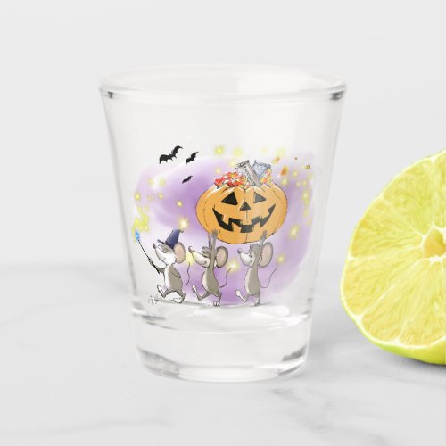 Mic Mac  Moes Happy Halloween Shot glass