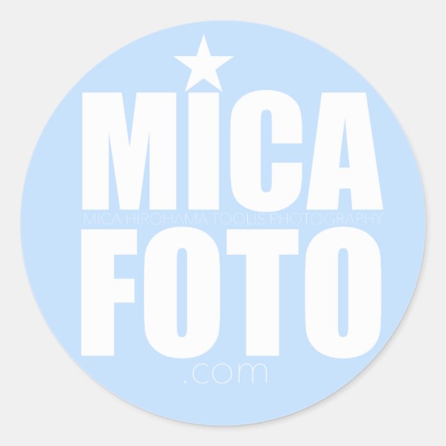 Micafoto Sticker (Front)