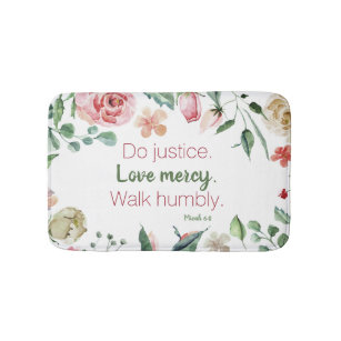 Scripture Bath Mats Rugs Zazzle