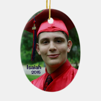 Micah & Isaiah 2015 Ceramic Ornament