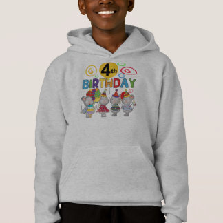 Mice 4th Birthday T-shirts and Gifts