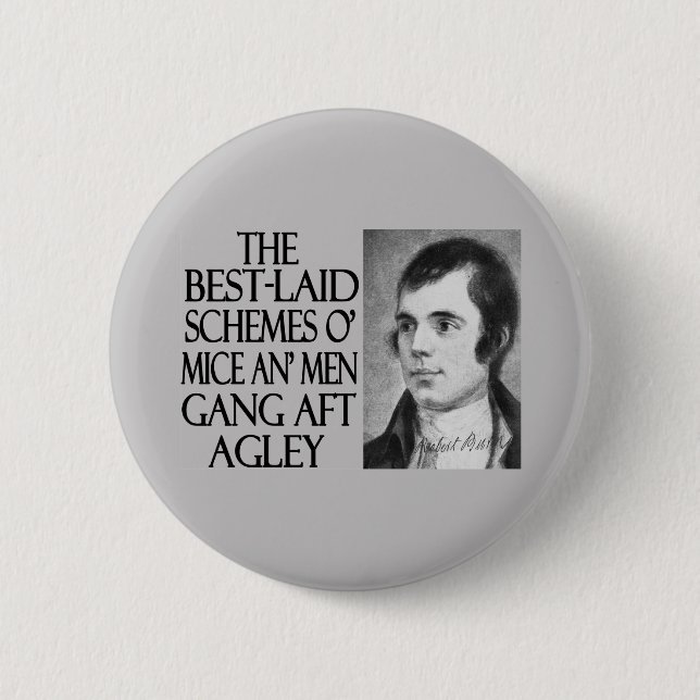Mice and Men Pinback Button (Front)