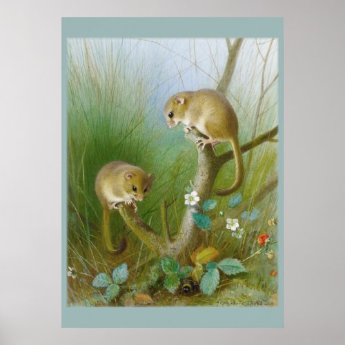 Mice CC0123 Kids Room Poster