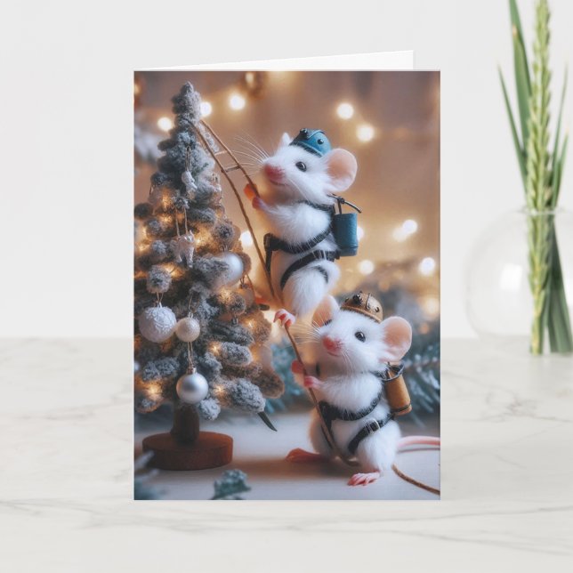 Mice' Christmas Card (Front)