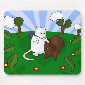 Mice in Love Mouse Pad