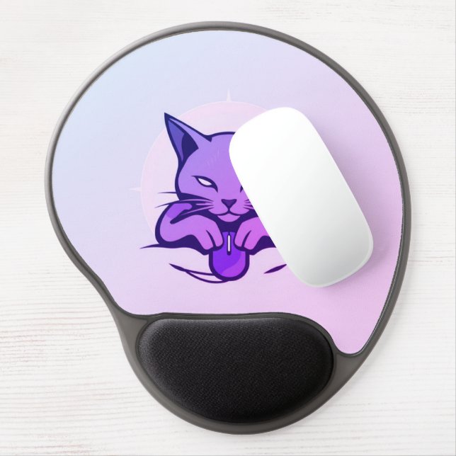 Mice mat with gel. gel mouse pad (Left Side)