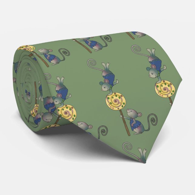 mice neck tie (Rolled)