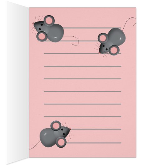 Mice on pink (Inside (Right))