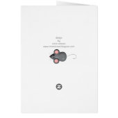 Mice on pink cards (Back)