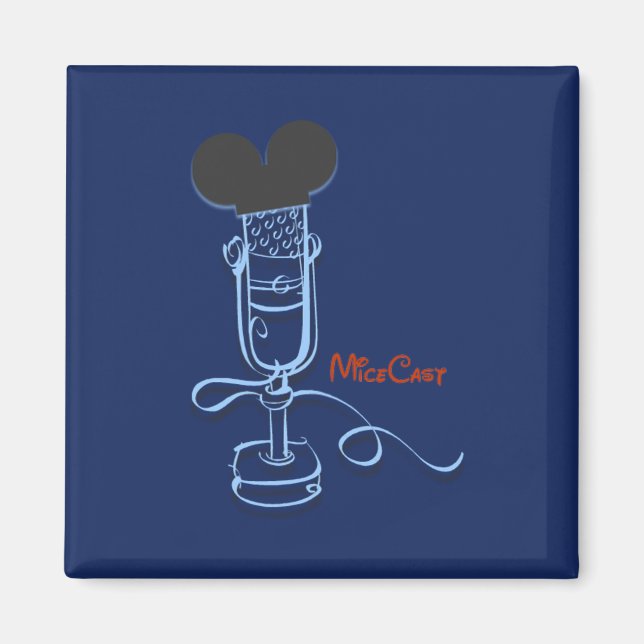 MiceCast Fridge Magnet (Front)