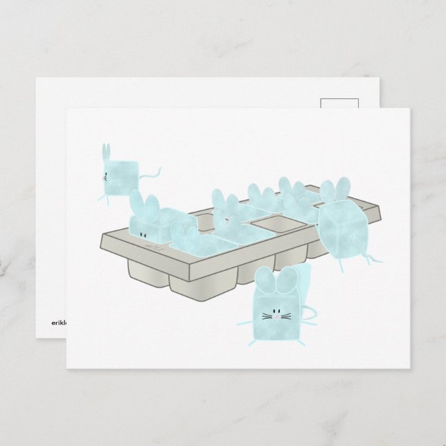 Micecubes Postcard (Front/Back)