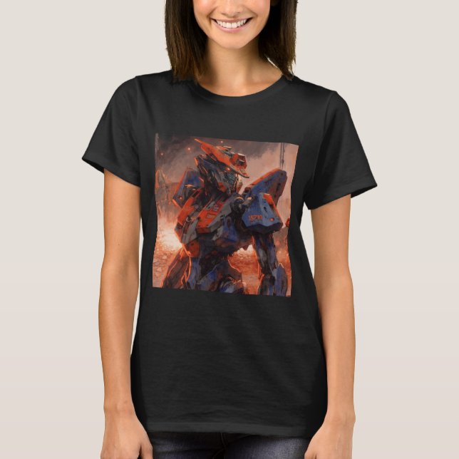 Michael Bay's Evangelion T-Shirt (Front)