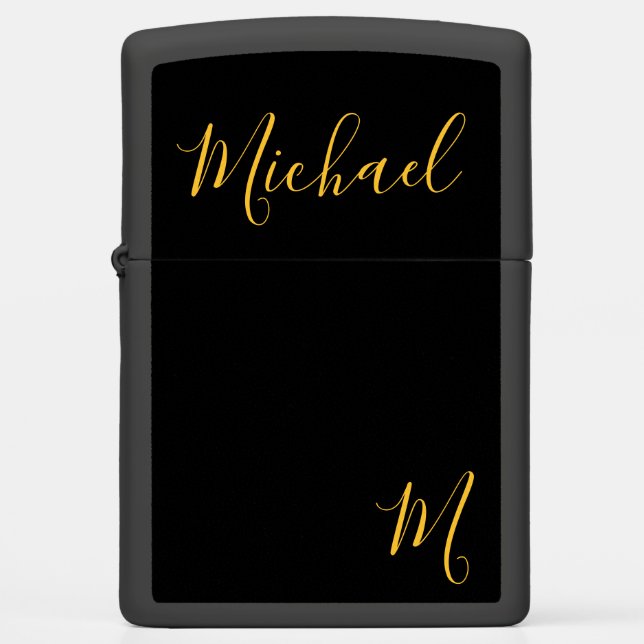 Michael Black Edition–Premium Personalized Lighter (Front)