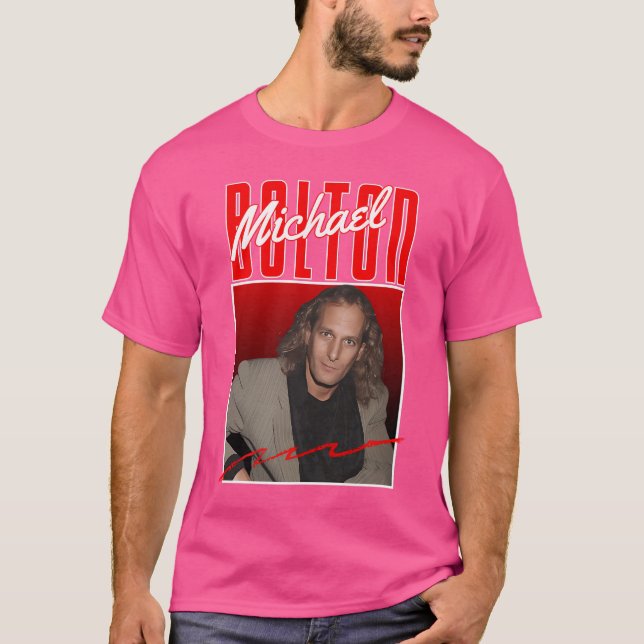 Michael Boltonoriginal Retro T-Shirt (Front)