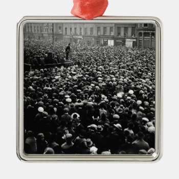 Michael Collins Free State Demonstration 1922 Metal Ornament by EnhancedImages at Zazzle