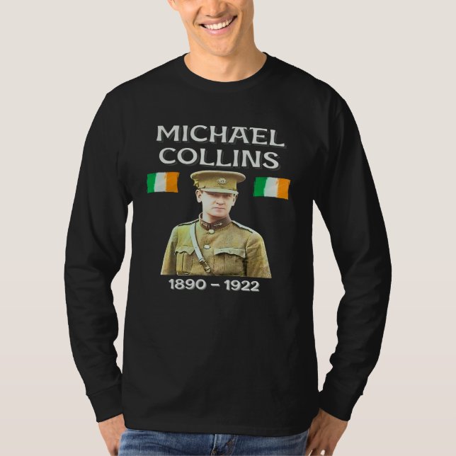 Michael Collins Irish Rebel Irish Free State T-Shirt (Front)