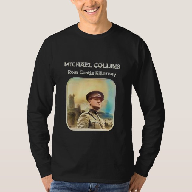 Michael Collins Ross Castle Killarney County Kerry T-Shirt (Front)