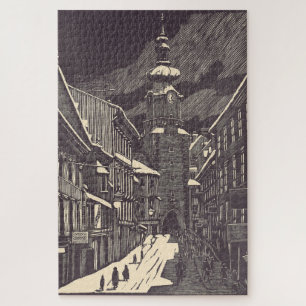 Michael Gate in Bratislava Medieval Tower Jigsaw Puzzle