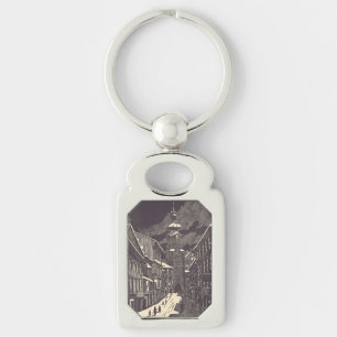 Michael Gate in Bratislava Medieval Tower Keychain