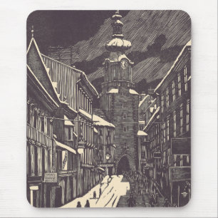 Michael Gate in Bratislava Medieval Tower Mouse Pad