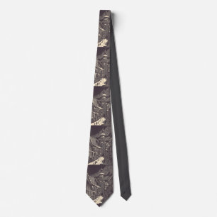 Michael Gate in Bratislava Medieval Tower Neck Tie