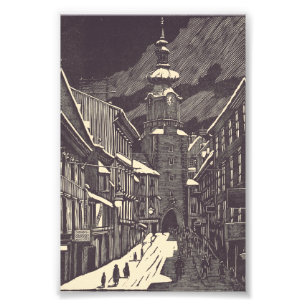Michael Gate in Bratislava Medieval Tower Photo Print