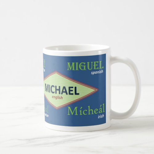 Michael International Name Mug