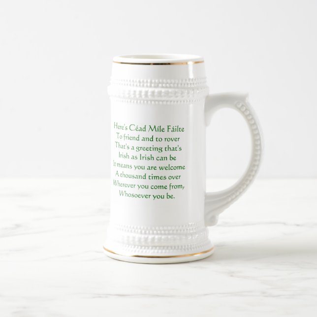 Michael Irish Mug (Right)
