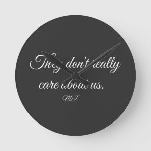 Michael Jackson lyrics Round Clock