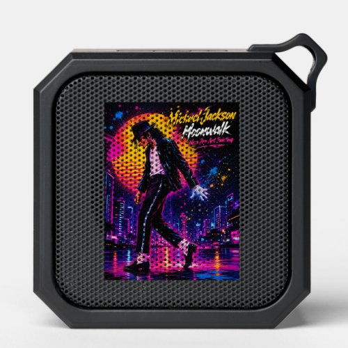 Michael Jackson Moonwalk King of Pop Retro Tribute Bluetooth Speaker